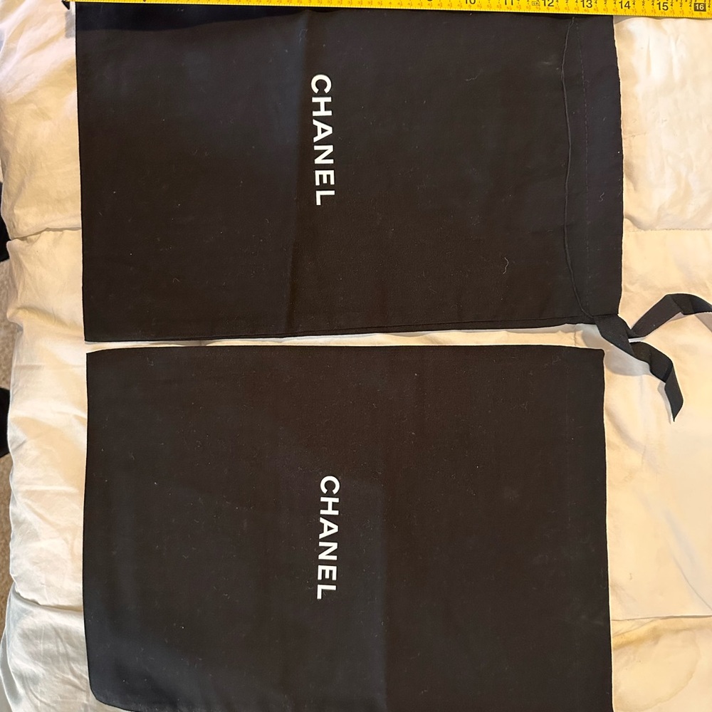 Chanel Black Dust Bags